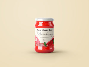 Strawberry Infused Sea Moss Gel