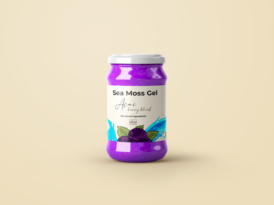 Acai Berry Blend Sea Moss Gel