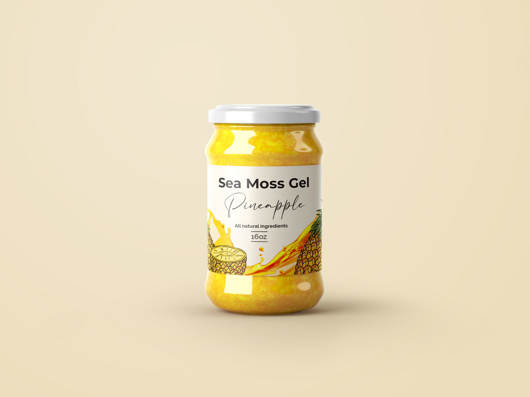 Pineapple Infused Sea Moss Gel